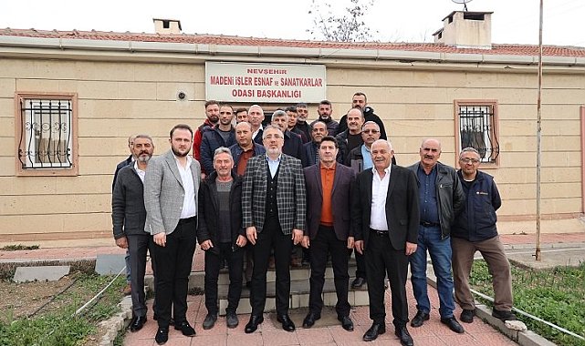 Mehmet Savran'dan esnaf ziyareti