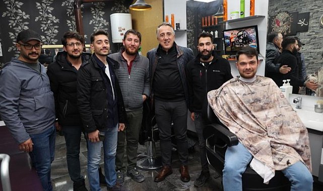 Mehmet Savran'dan esnaf ziyareti