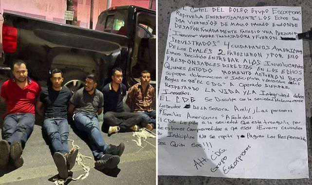 Mexican cartel turns in five members who kidnapped four Americans