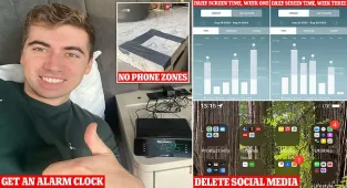 Mobile phone addict 'breaks up' with his phone for a month