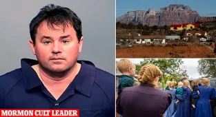 Mormon cult leader 'used jailhouse phone' to speak with minor ex-wives