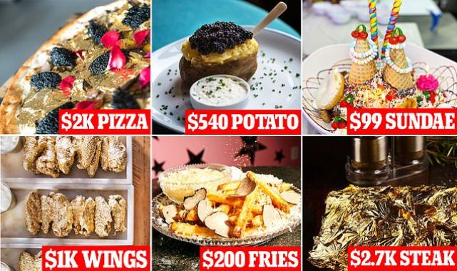 Most expensive restaurant dishes in US and Canada