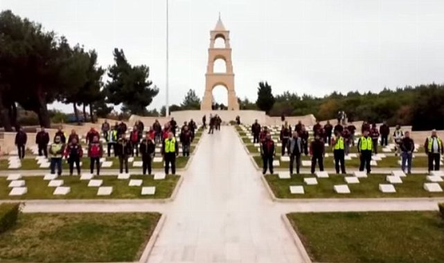 Motosiklet tutkunları Çanakkale ruhuyla buluştu