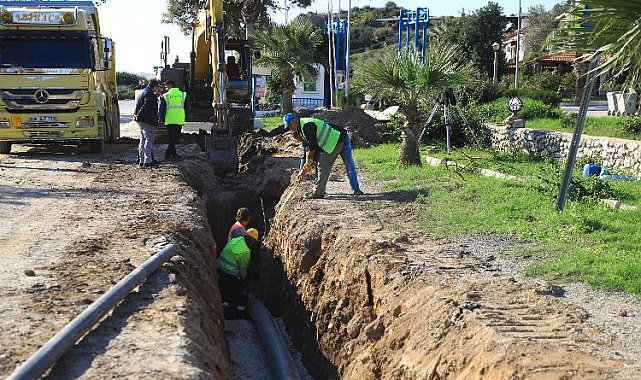 Muğla'nın içme suyunda mevcut altyapı yenilemesi sürüyor