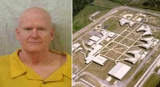 Murdaugh's head is shaved as he is booked into SC prison fortress