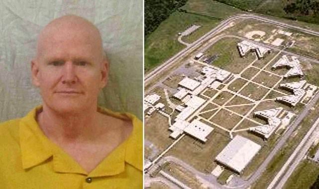 Murdaugh's head is shaved as he is booked into SC prison fortress