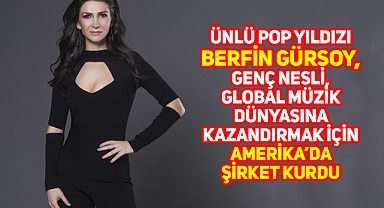 Müzisyen Berfin Gürsoy, ABD'ye Açıldı