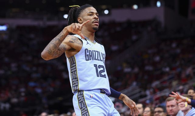 NBA’s Morant suspended for at least two games after gun video