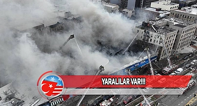 New York Bronx'ta Büyük Yangın!