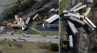 No threat from new Norfolk Southern derailment in Ohio, officials say