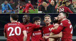 OLIVER HOLT AT ANFIELD: Fear and RAGE drove Liverpool in 7-0 win