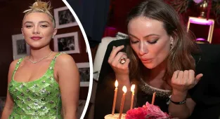 Olivia Wilde celebrates 39th birthday at pre-Oscars party