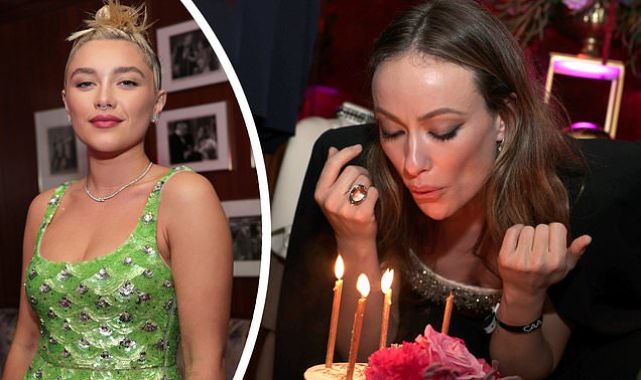 Olivia Wilde celebrates 39th birthday at pre-Oscars party