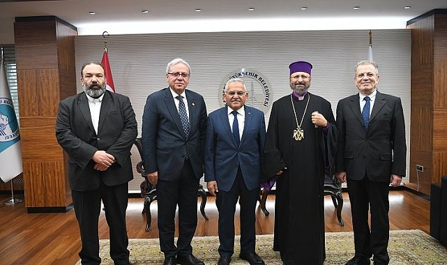 Patrik Sahak II'den Başkan Büyükkılıç'a ziyaret