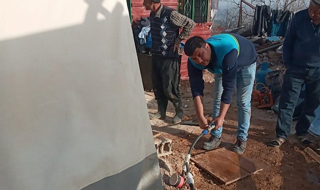 Pazarcık'ta su verilemeyen yerlere MASKİ su ulaştırdı
