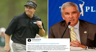 Phil Mickelson claims Jay Monahan shutdown his elevated events idea