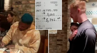 Pop music star Jason Derulo tips Omaha waiter $US5000
