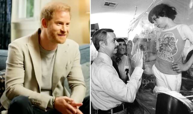Prince Harry said it felt like the film The Boy in the Bubble