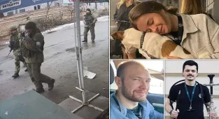 Putin's soldiers 'who shot dead three young volunteers are unmasked'