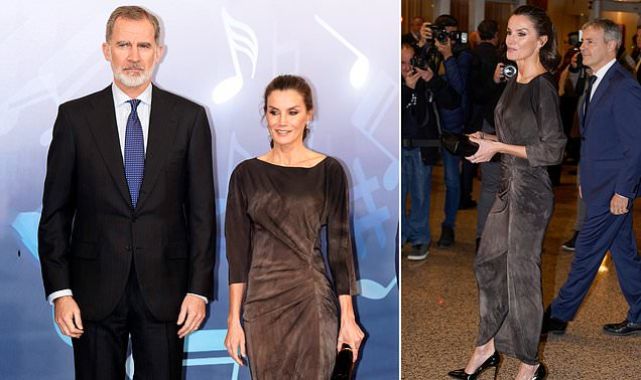 Queen Letizia attends a memorial concert for terror victims in Madrid