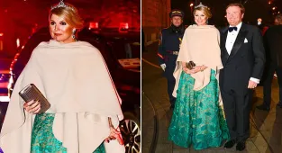 Queen Máxima of The Netherlands steals show at state banquet