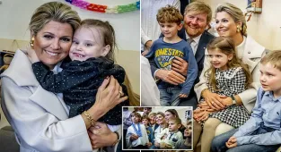 Queen Maxima visits aid centre for Ukrainian refugees
