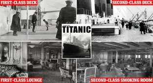 Rare photos of Titanic show how it adhered to social hierarchy aboard