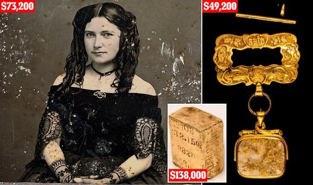 Rare treasures pulled from Gold Rush era shipwreck sell at auction