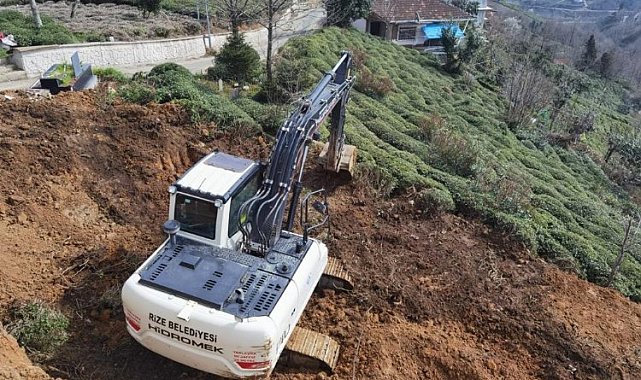 Rize'de enerji üretim yatırımları sürüyor
