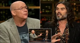 Russel Brand schools MSNBC journalist over standards at his network