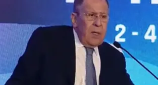 Russian foreign minister laughed at, ridiculed for claiming Ukraine war was 'launched against us'