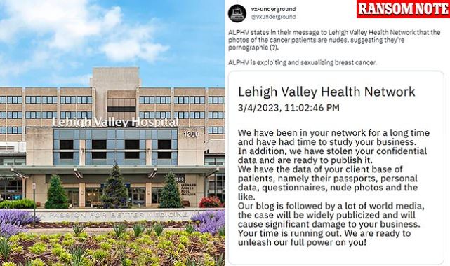 Russian hackers post NAKED photos of Pennsylvania cancer patients