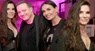 Sandra Bullock, 58, is seen for the first time at an event in ONE YEAR