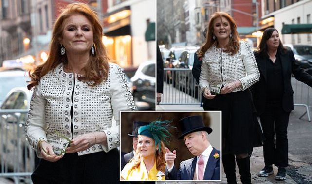 Sarah Ferguson makes a bold style statement in New York City