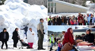 Sheriff's warns CA to avoid mountains after 17 feet of snow falls