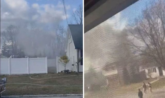 Small plane crashes in Long Island, New York