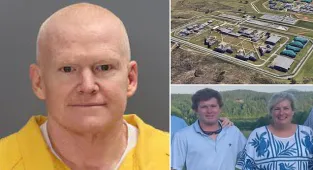 Smiling Alex Murdaugh appears shaven-headed in new prison mugshot