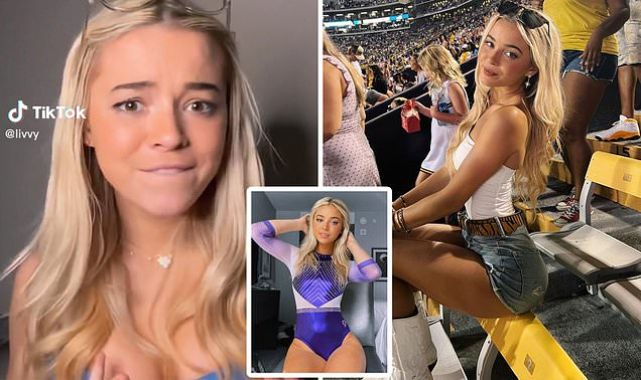Social media star & gymnast Olivia Dunne posts TikTok promoting AI use