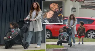 Stephen 'tWitch' Boss's widow appears somber as she steps out in LA