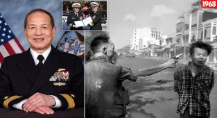 The Navy's first Vietnamese admiral survived massacre of his family