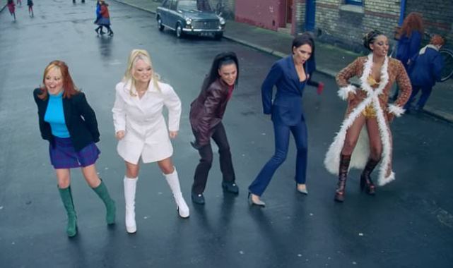 The Spice Girls unveil unseen footage from Stop music video