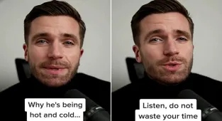 This is what it means when a guy blows hot and cold