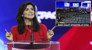 Trump ridicules rival Haley for delivering speech to half empty hall