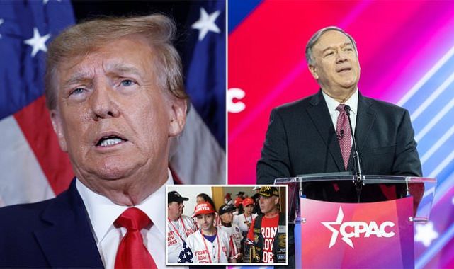 Trump says he's not a celebrity, he's 
a president after Pompeo swipe