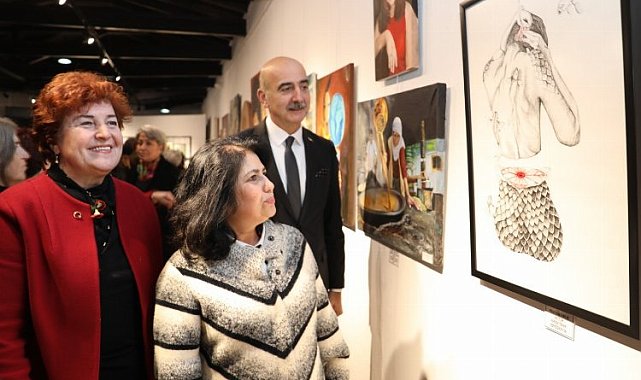 'Ve Kadın – Yeni Baştan' sergisine yoğun ilgi!