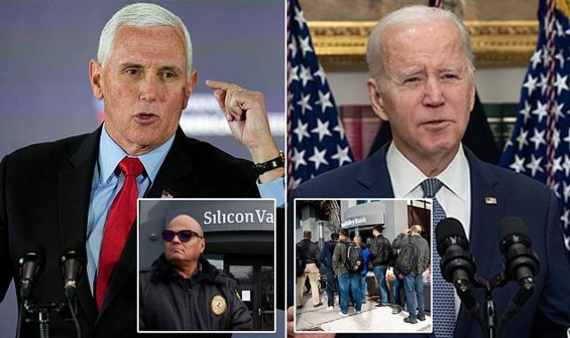 VP PENCE blasts Biden bailout in first statement on SVB collapse