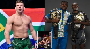 White fighter accuses UFC superstars of being fake Africans