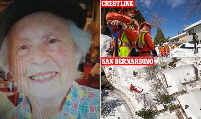Woman, 93, died after being trapped by California blizzard