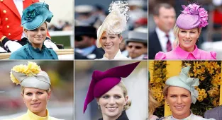 Zara Tindall's most extravagant headwear pieces for the races
