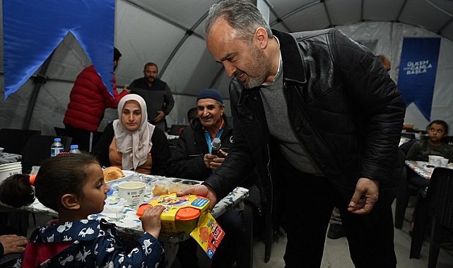 Afet bölgesinde ramazan bereketi